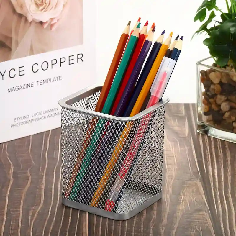 Pot à Crayons en Maille Carré - 80 x 95mm