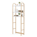 Étagère de salle de bain en bois