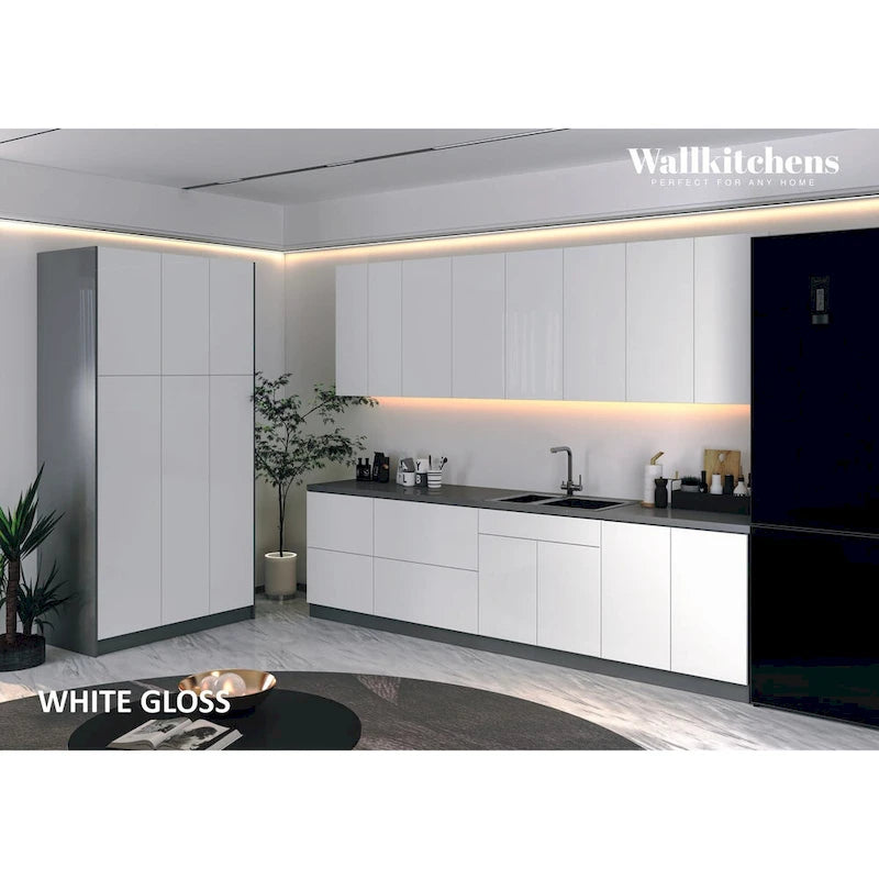 WEP1224-BLK Panneau d'extrémité mural - 12x24