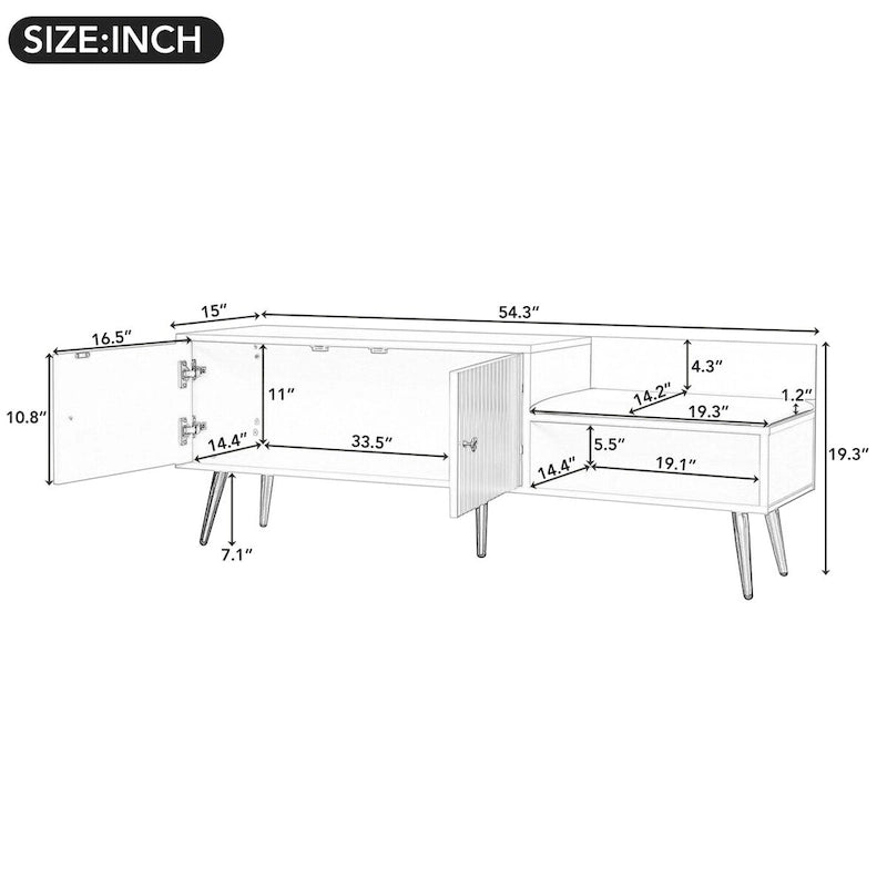 54.3 Banc de rangement pour chaussures avec rangement dissimulé et coussins rembourrés pour chevet