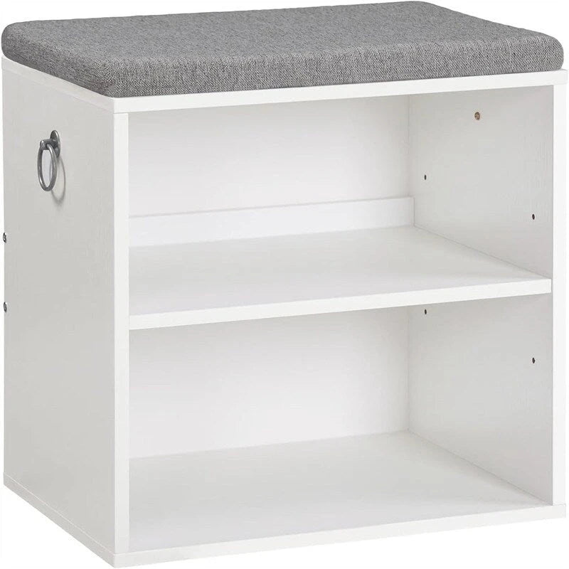 Petit banc à chaussures avec coussin - 11,8P x 15,7L x 16,5H