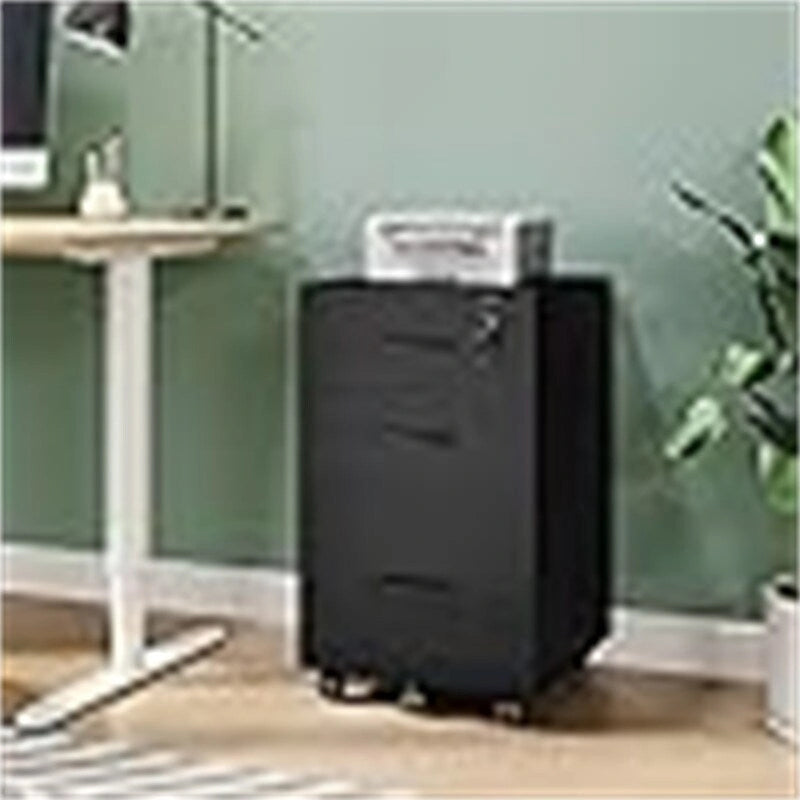 Classeur mobile en bois à 3 tiroirs - 26,5P x 18,6L x 6,9H