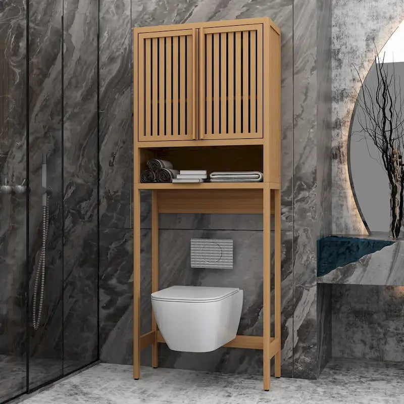 Étagère de rangement de toilette pour salle de bain indépendante