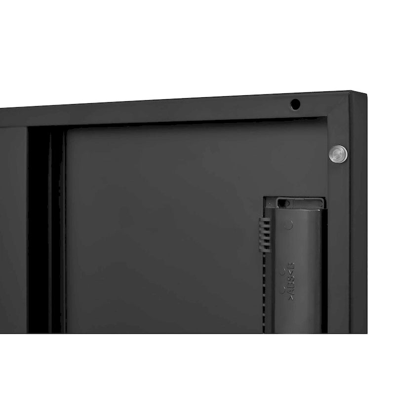 Casier de rangement à 6 portes pour employés, casiers métalliques pour bureau, salle de sport, école et maison avec fente pour carte (noir)